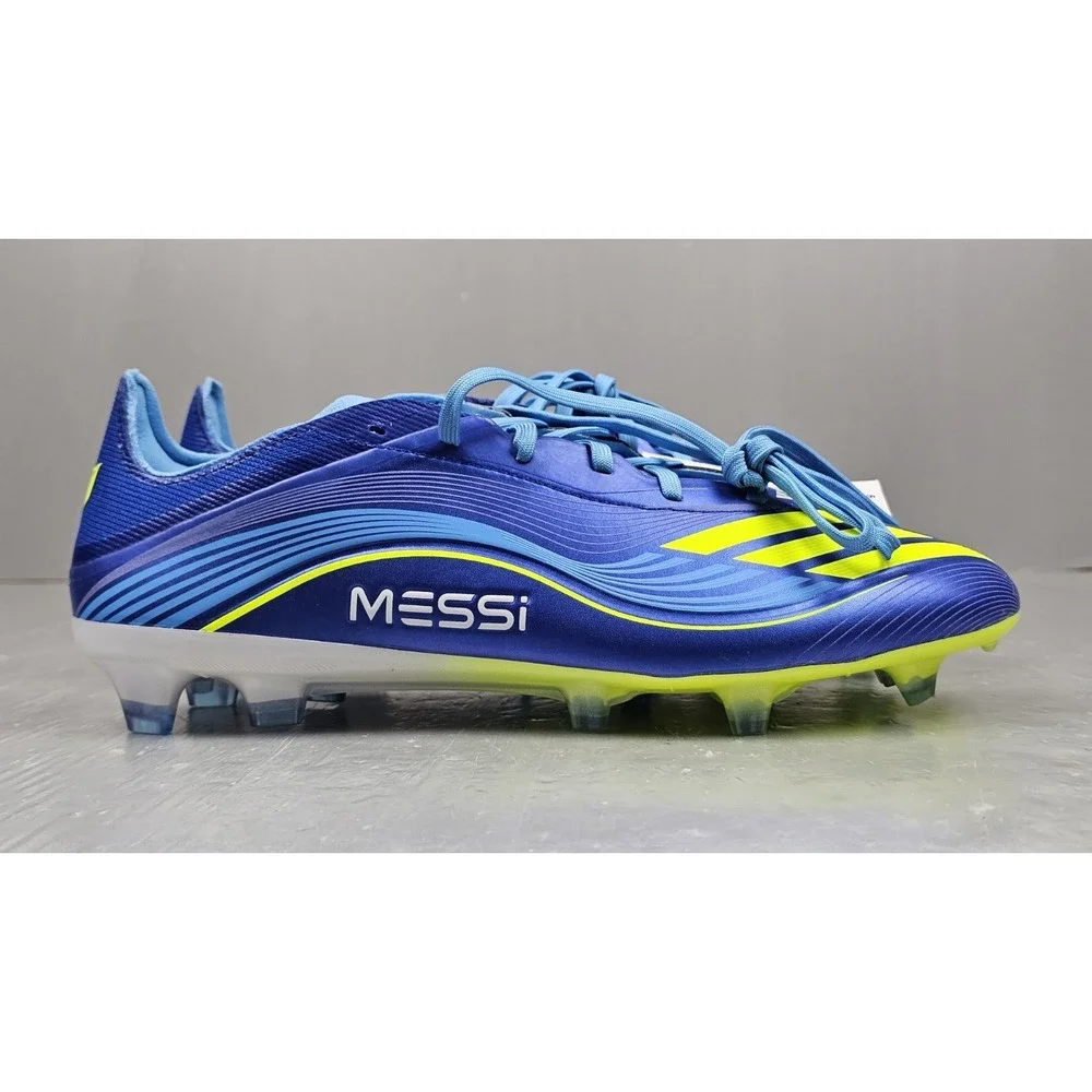 Adidas F50 MESSI PRO FG Mens 8 Firm Ground Soccer‎ Cleats Blue JQ7953 NWT